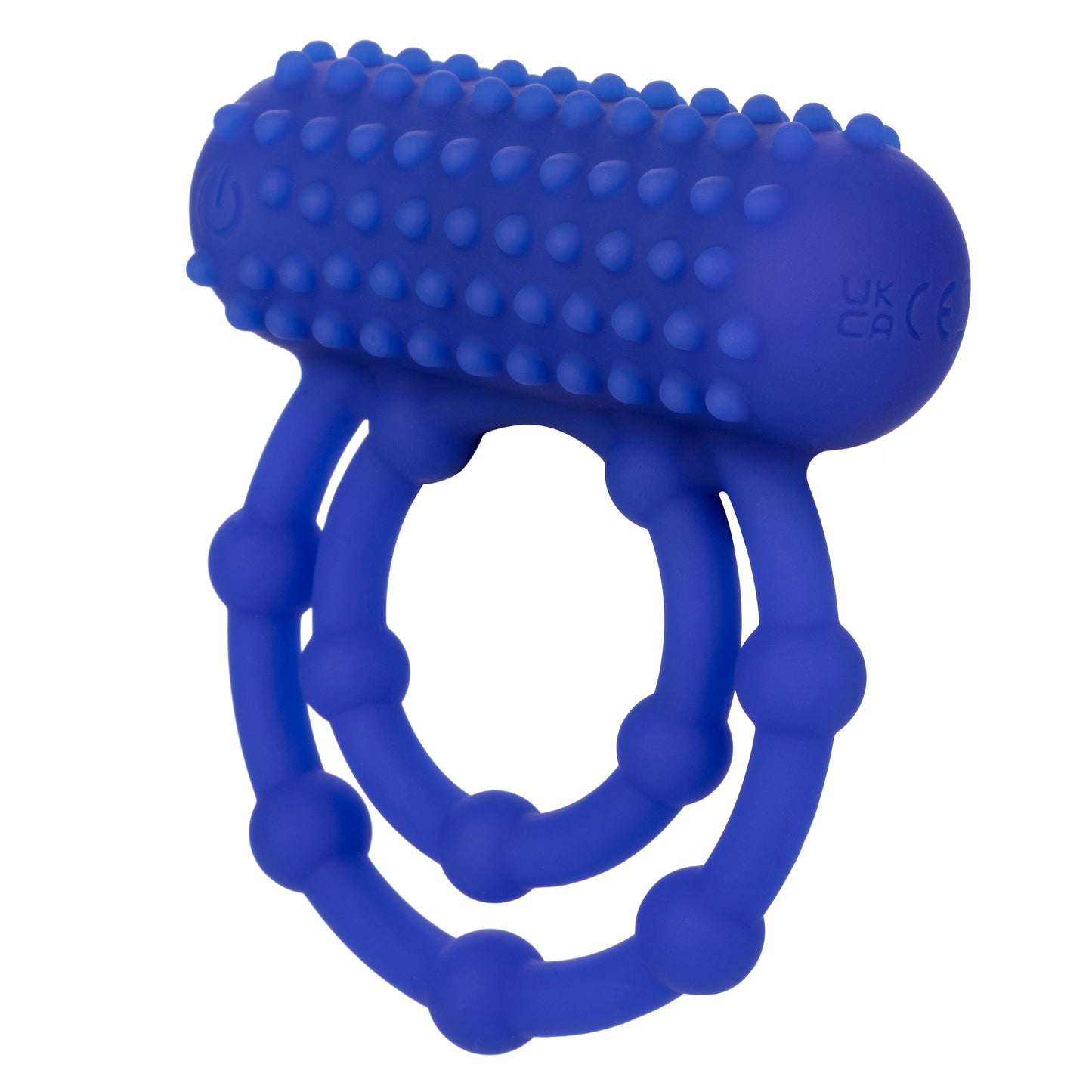 Maximus 10 Bead Rechargeable (Black) – Stretchy Silicone Cock Ring