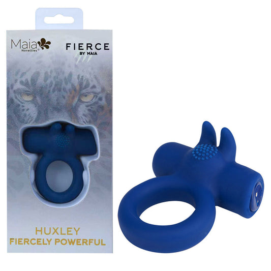 Maia Huxley USB Rechargeable Strong Vibrating Liquid Silicone Cock Ring > Cock Ring > Vibrating