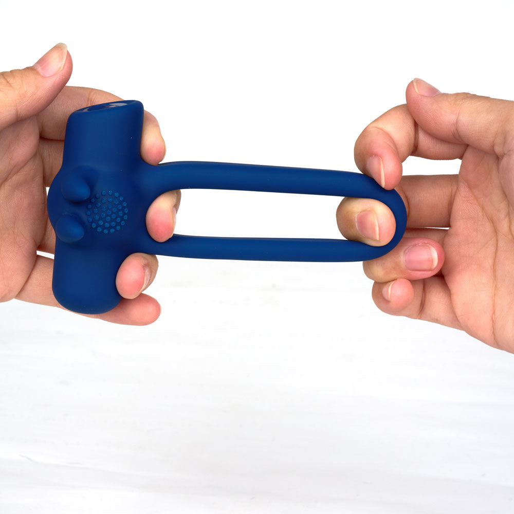 Maia Huxley USB Rechargeable Strong Vibrating Liquid Silicone Cock Ring