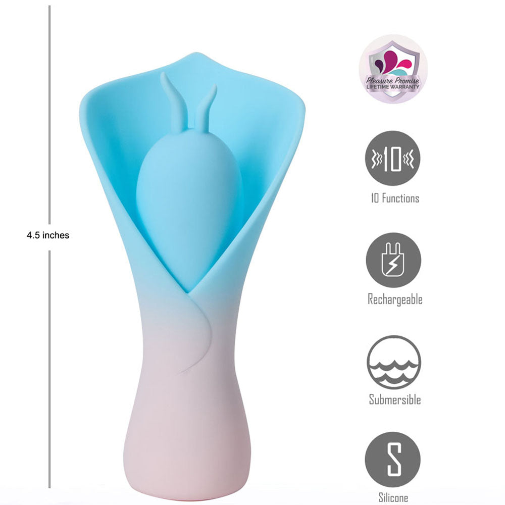 Maia Mina – USB Rechargeable Fluttering Flower Stimulator