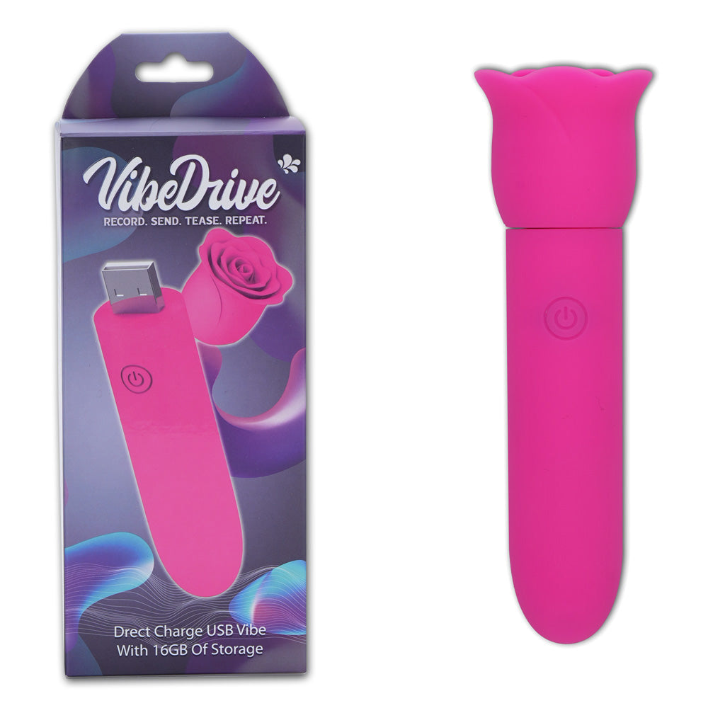 Maia VibeDrive – USB Rechargeable 10 cm Bullet Vibrator with Storage
