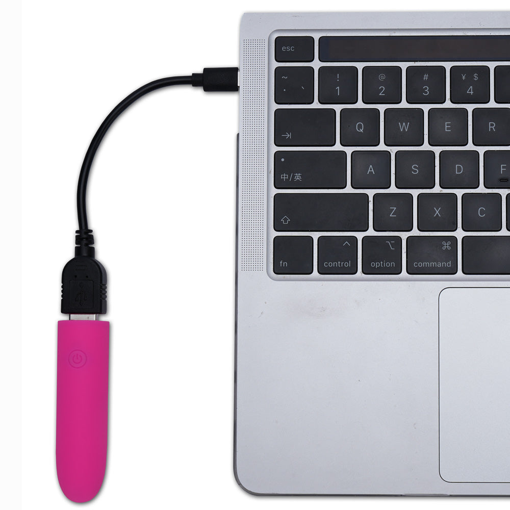 Maia VibeDrive – USB Rechargeable 10 cm Bullet Vibrator with Storage
