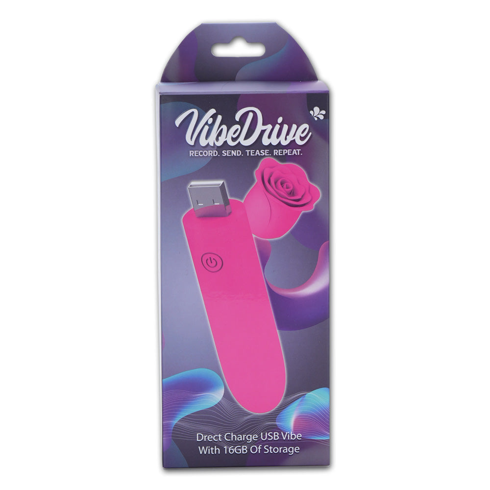 Maia VibeDrive – USB Rechargeable 10 cm Bullet Vibrator with Storage