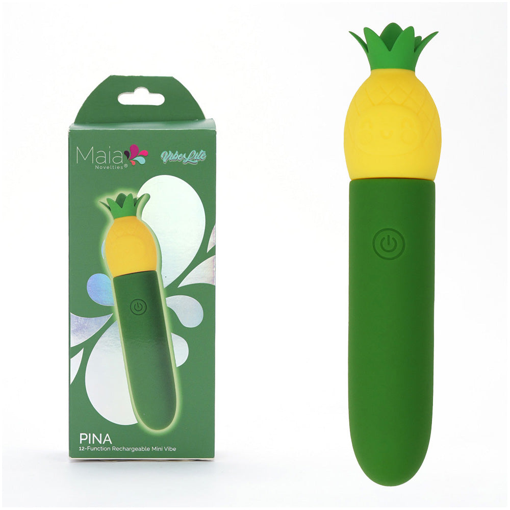 Maia Pina – USB Rechargeable Splashproof 11 cm Bullet Vibrator