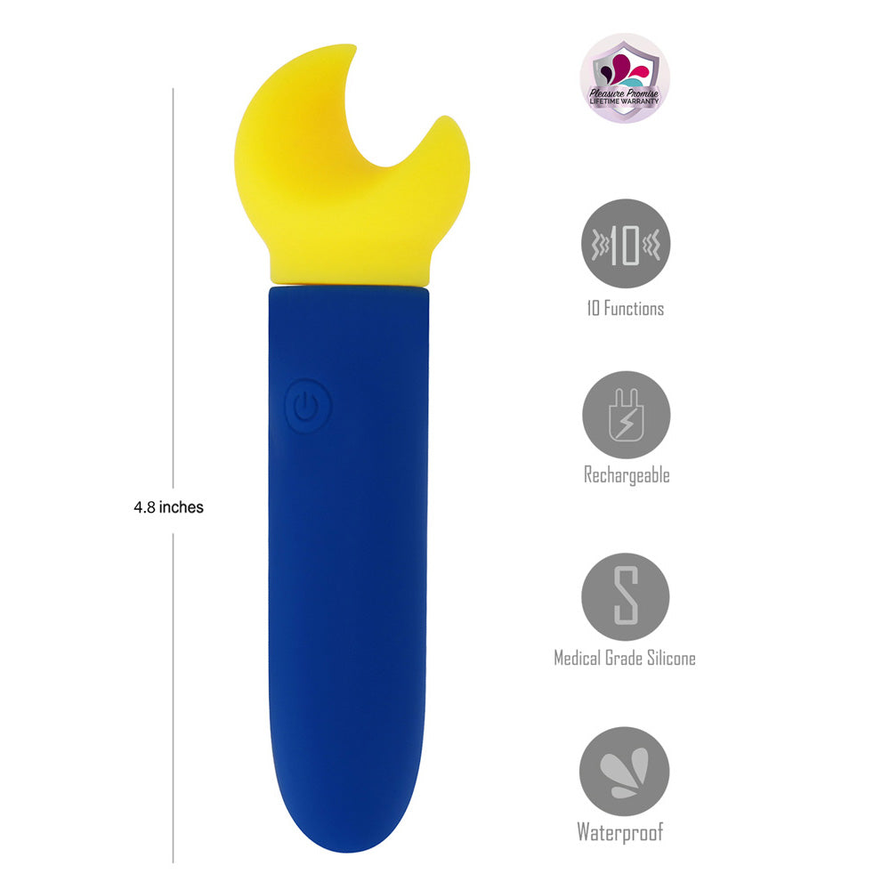 Maia Saylor – USB Rechargeable 11.1 cm Splashproof Bullet Vibrator