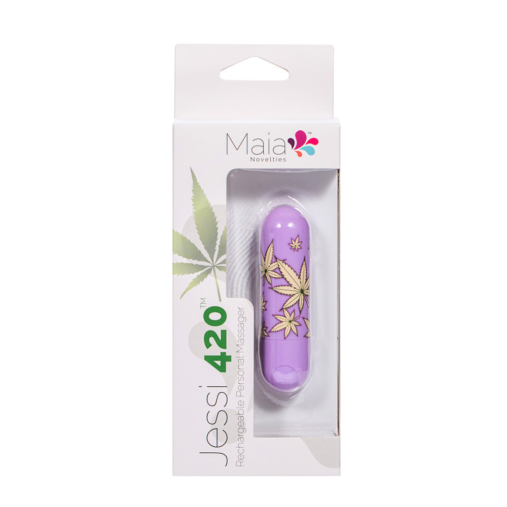 Maia Jessi 420 Violet 7.6 cm Bullet Vibrator