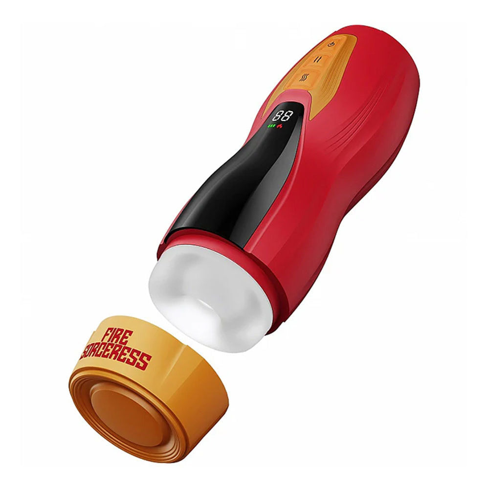 MASTURS Solara – USB Rechargeable Heated Vibrating Thrusting Masturbator