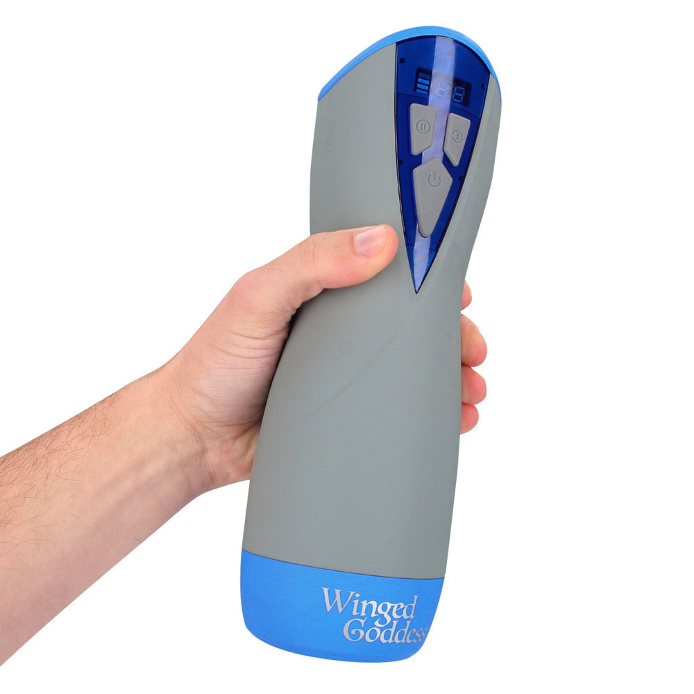 MASTURS Eloa – USB Rechargeable Sucking and Vibrating Auto Stroker