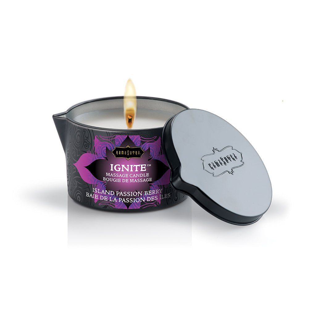 Kama Sutra Island Passion Berry Massage Candle 6 Oz – Massage Candle