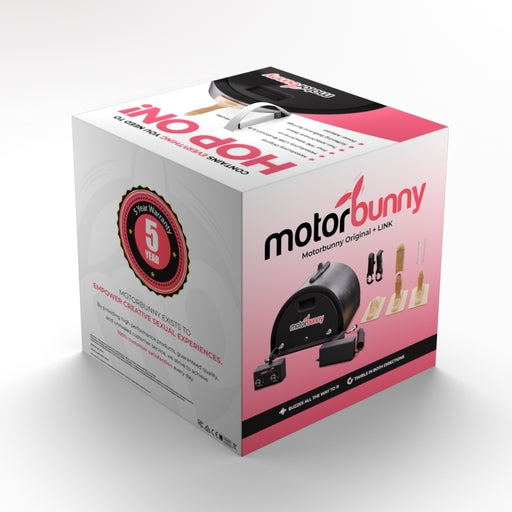 Motorbunny LINK Bluetooth Starter Kit with Four TPE Attachments and Wireless Remote Control