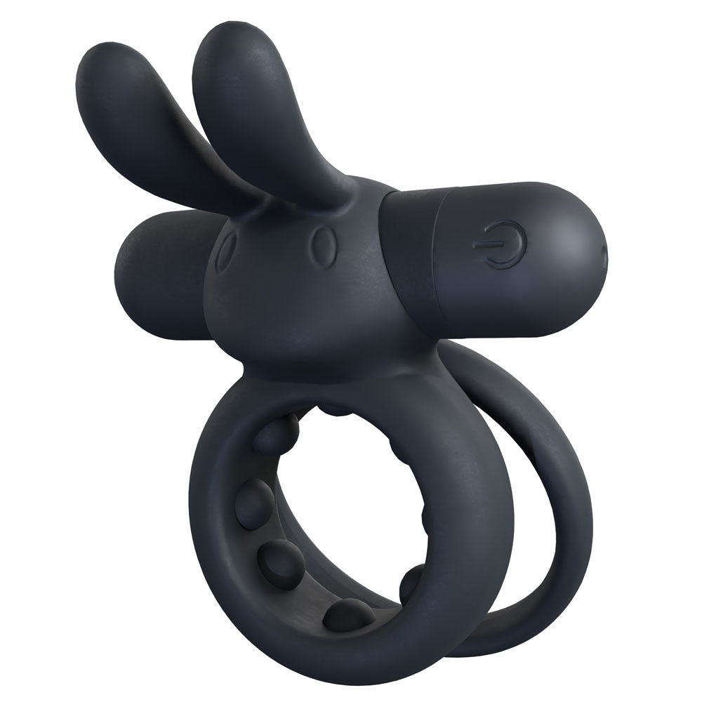 Ohare (Black | Blue | Green) – Rechargeable Silicone Rabbit Vibrating Cock Ring
