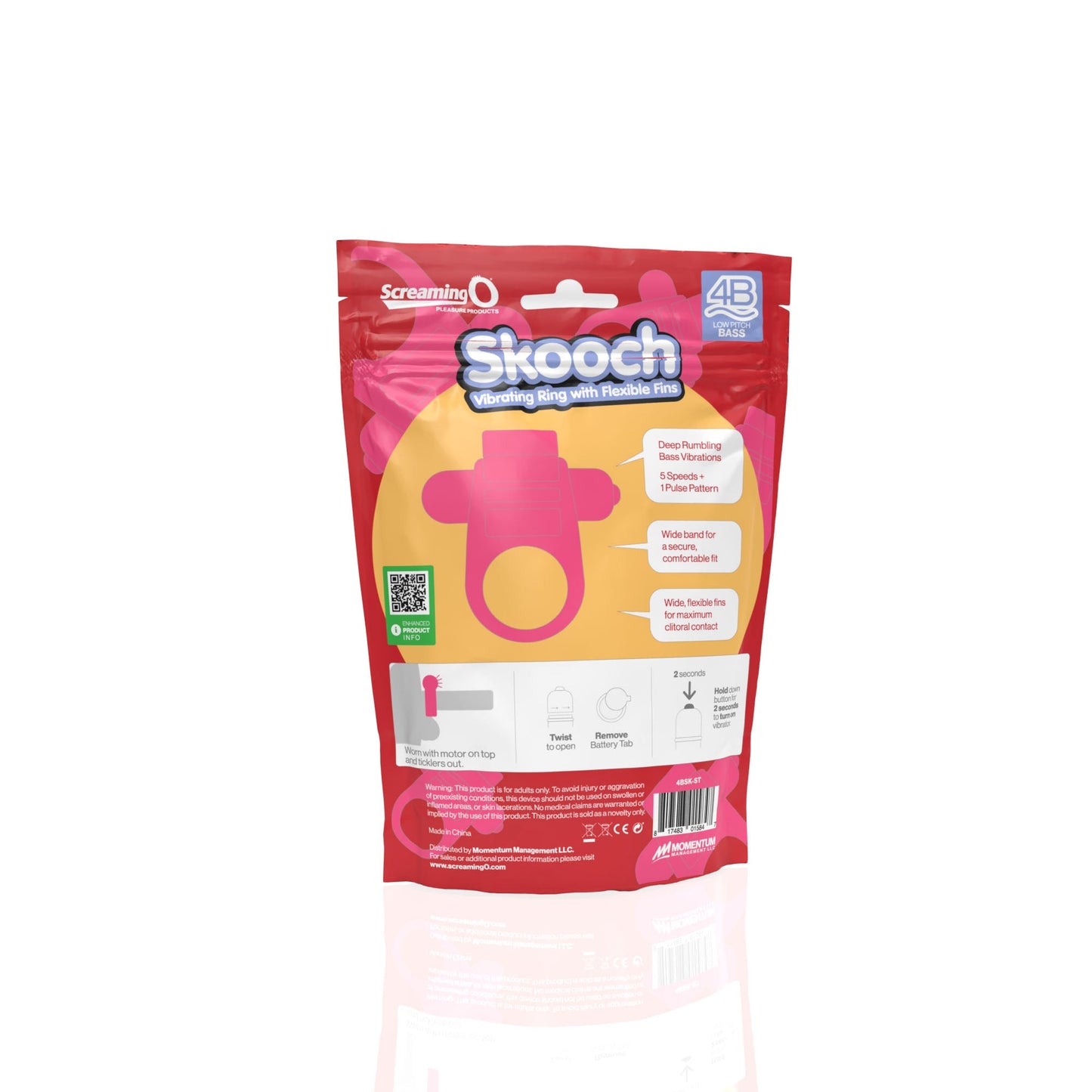 Skooch 4B Low Pitch Bass (Kiwi | Strawberry)