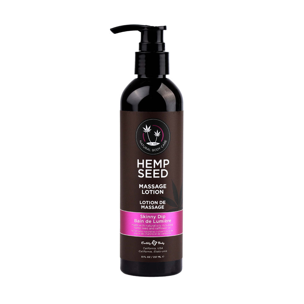 Skinny Dip Hemp Seed Massage Lotion – Vanilla and Fairy Floss Scented 237ml