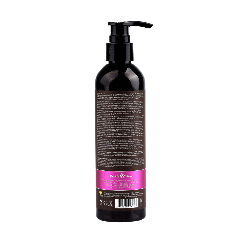 Skinny Dip Hemp Seed Massage Lotion – Vanilla and Fairy Floss Scented 237ml