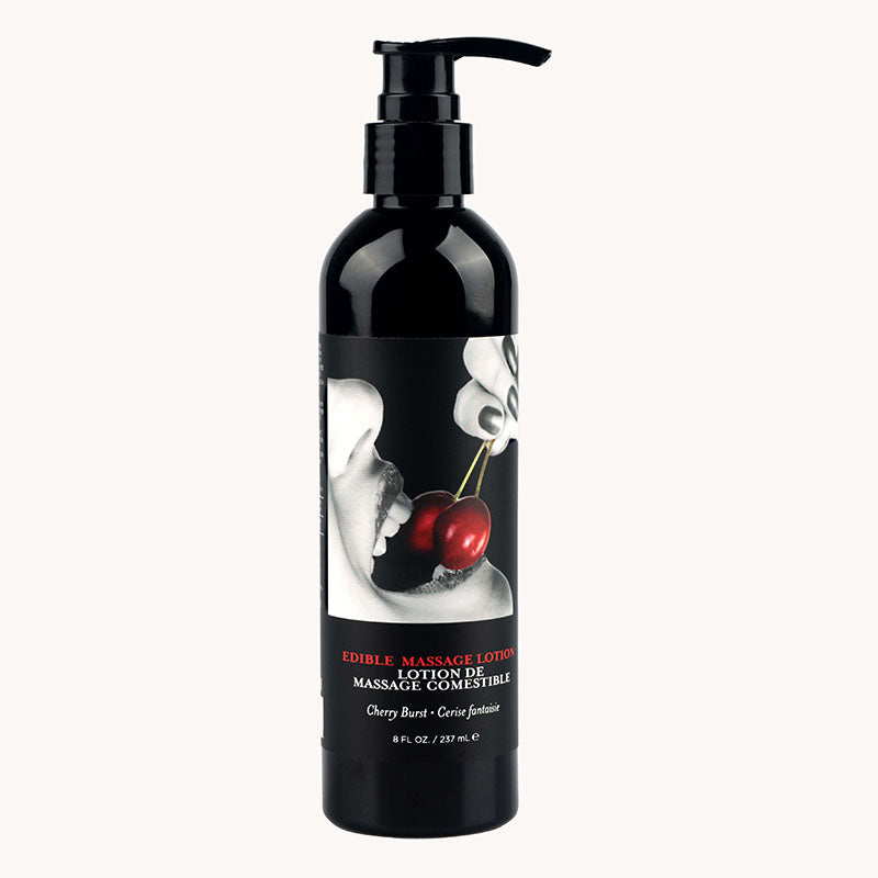 Edible Cherry Flavoured Massage Lotion 237 ml