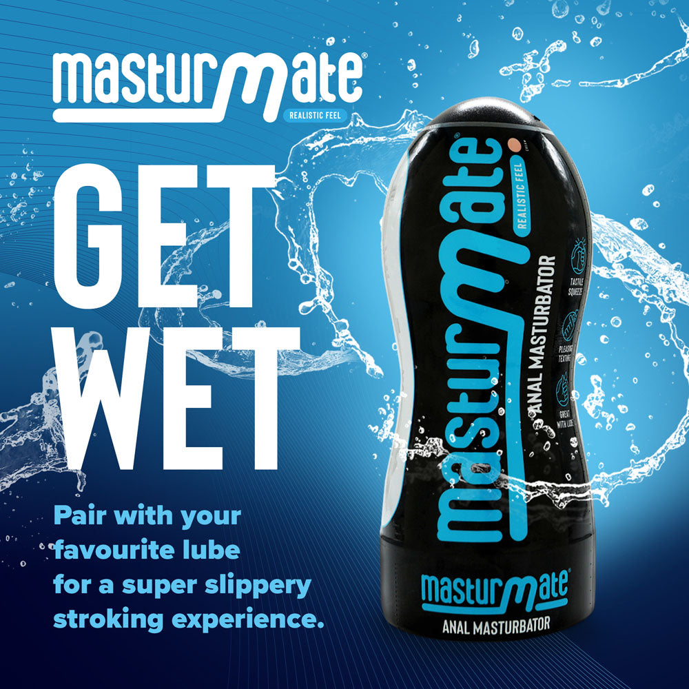 Masturmate Butt Cream Anal Stroker – Sleek Anal Masturbator
