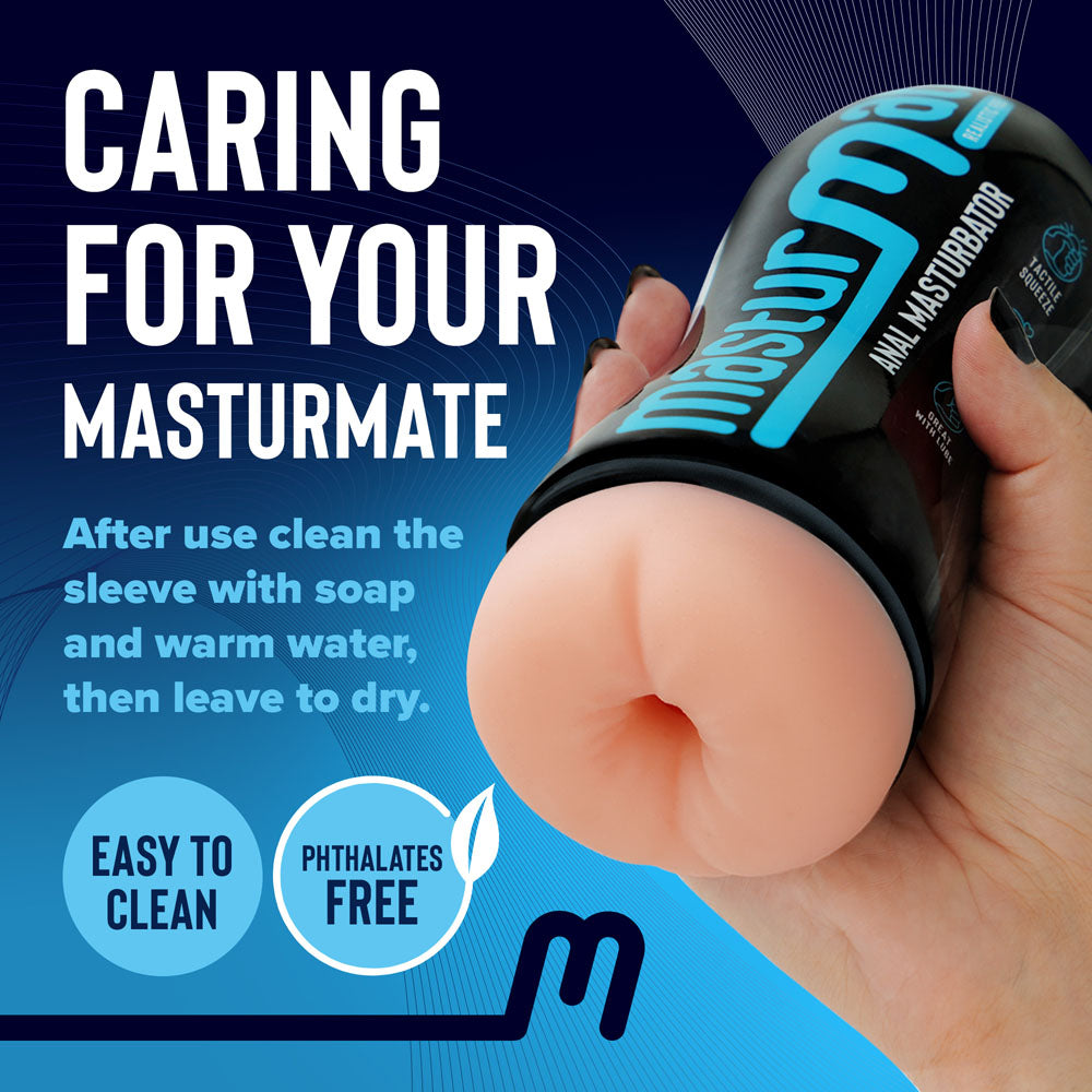 Masturmate Butt Cream Anal Stroker – Sleek Anal Masturbator