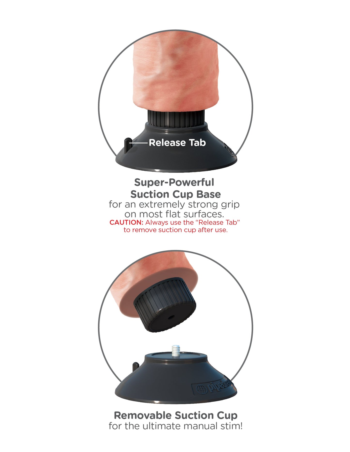King Cock 10 Inch Vibrating Cock with Balls 25.4 cm Vibrating Dong