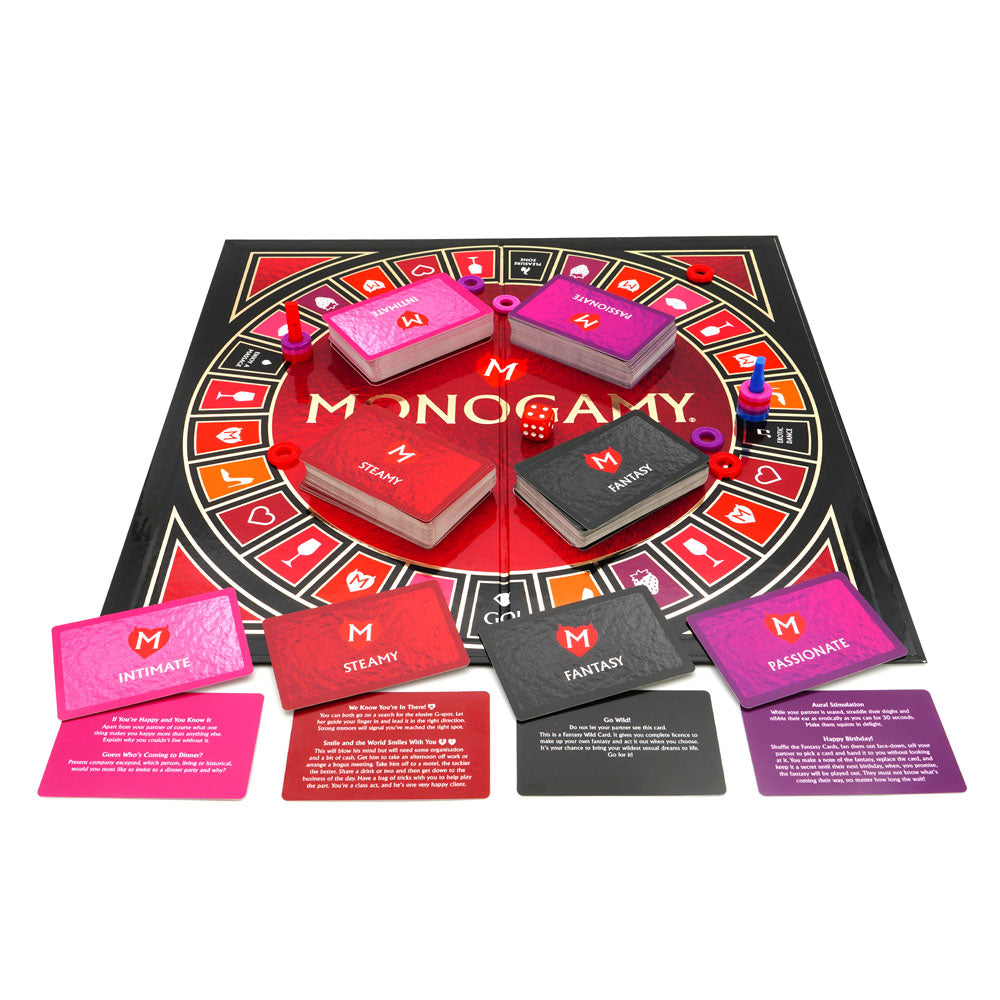 Monogamy – Couples Board Game with Over 400 Seductive Ideas