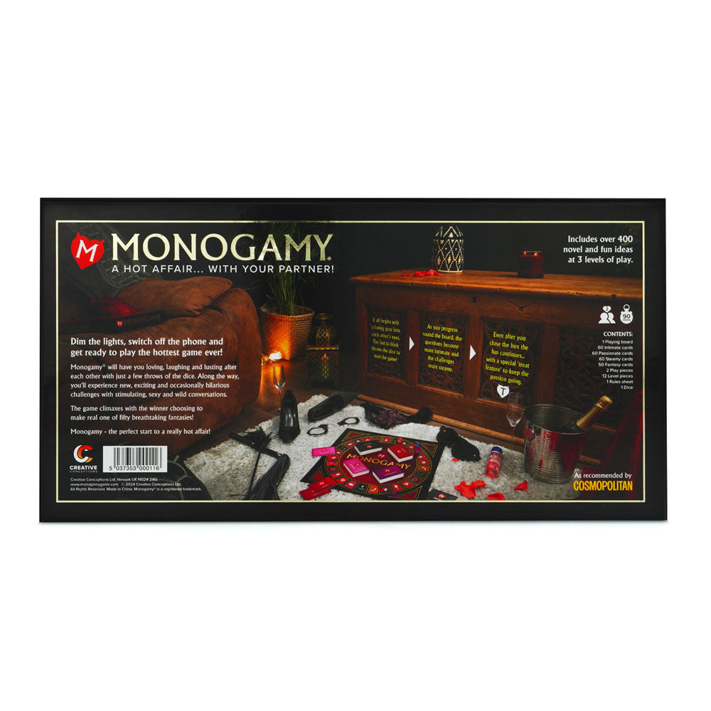 Monogamy – Couples Board Game with Over 400 Seductive Ideas