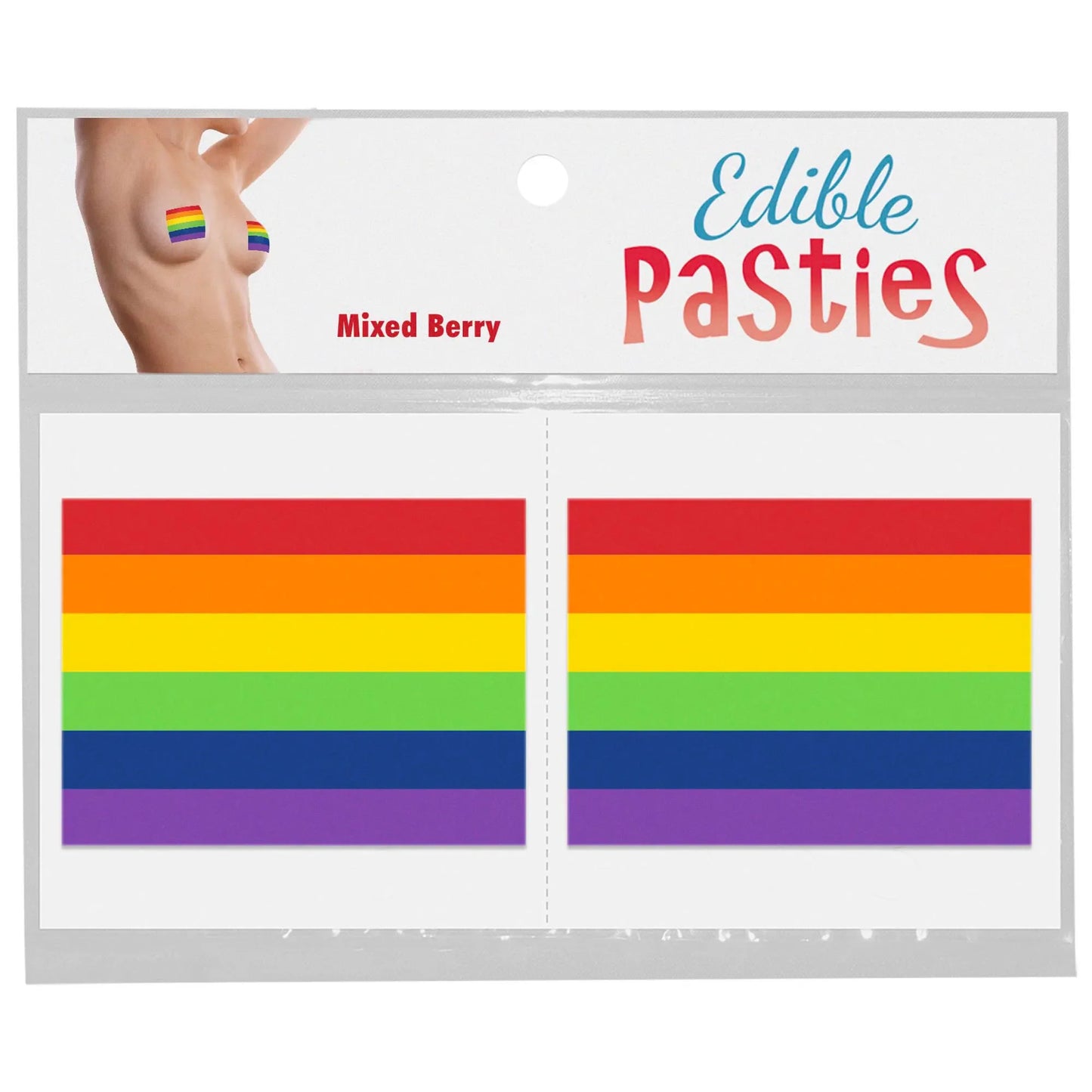 Rainbow Pride Pasties – Flavored Body Stickers