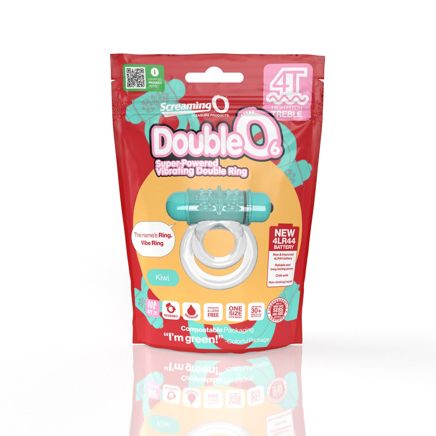 Double O 6 4T High Pitch Treble (Kiwi)