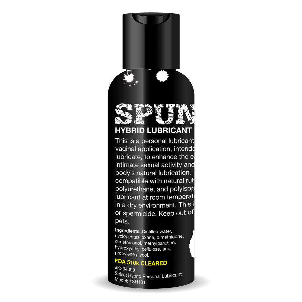 Spunk Hybrid Lubricant 2oz – Water-Based Silicone Lubricant