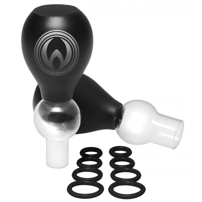 Master Series Pyramid Nipple Amplifier Bulbs with O Rings – Nipple Enlarger