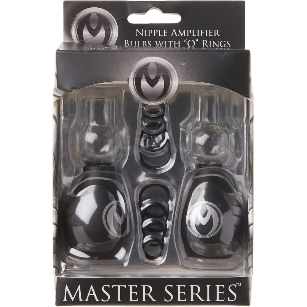 Master Series Pyramid Nipple Amplifier Bulbs with O Rings – Nipple Enlarger