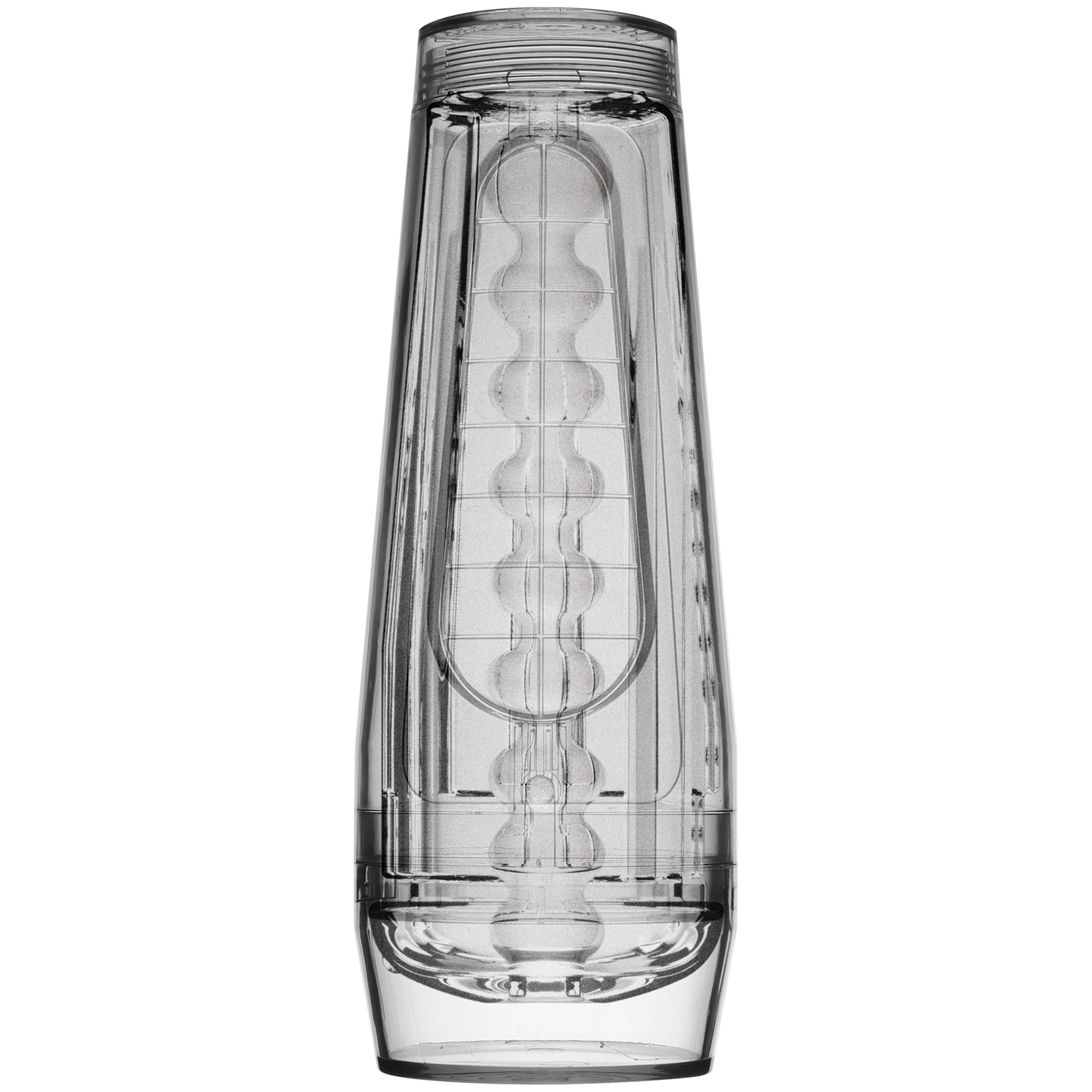 Doc Johnson Optix Crystal Masturbator (Clear) – Transparent Masturbator