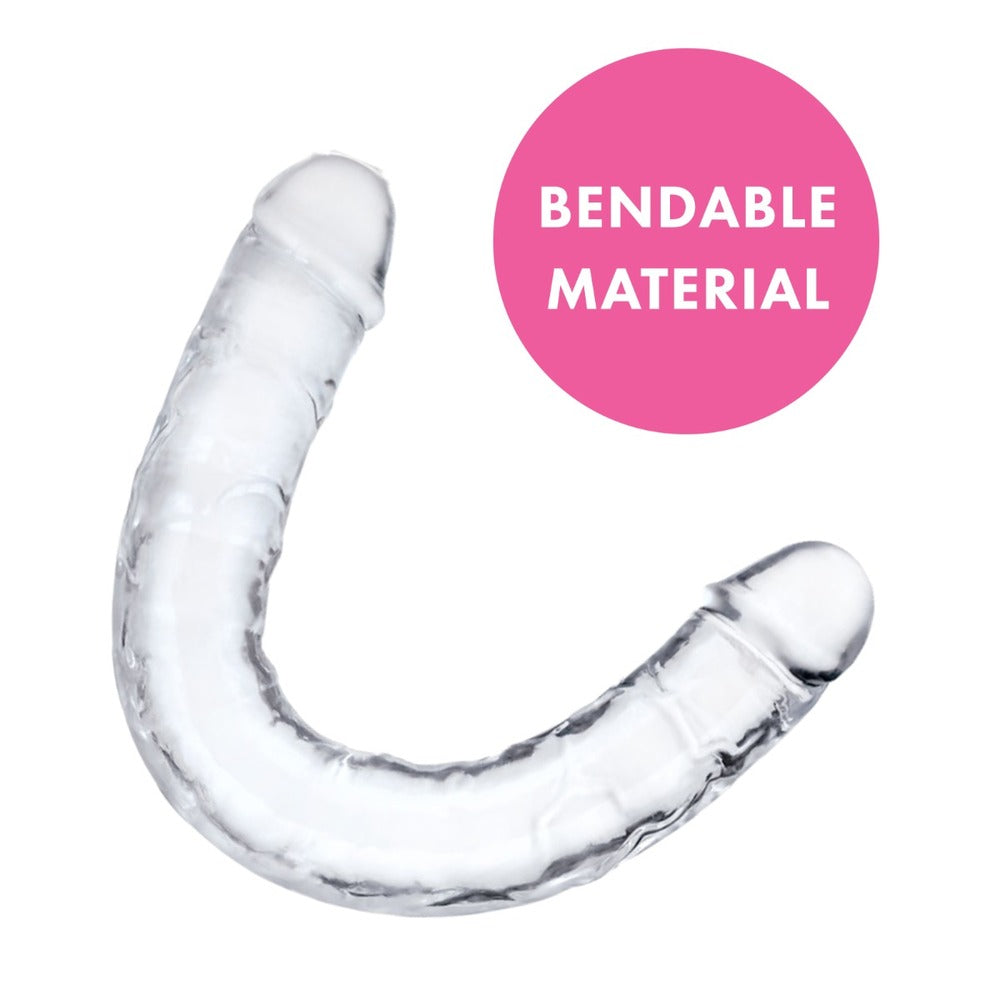 Me You Us Ultra Double Dildo 15 Inch Flexible Dual-Ended Dildo