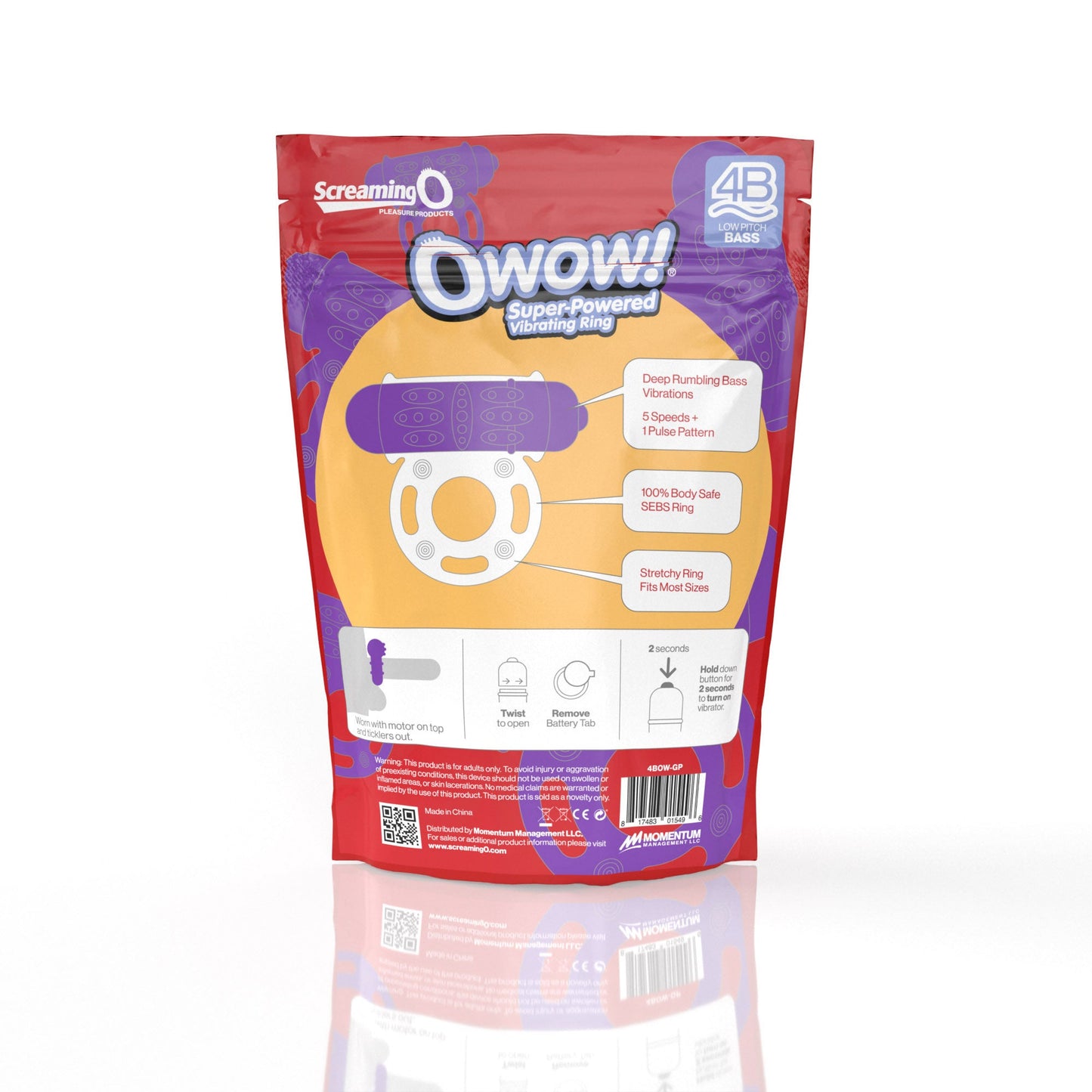 Owow 4B Low Pitch Bass (Grape)