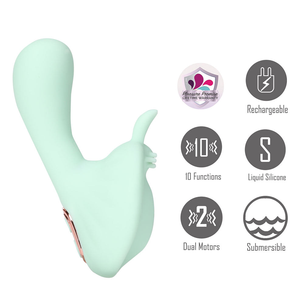 Maia Averi Vibrator with Dual Motor Design