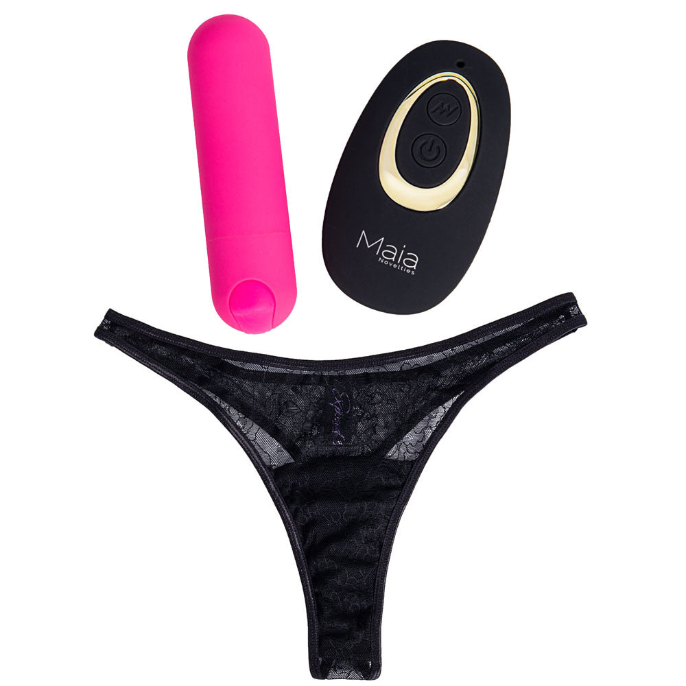 Maia Date Night Panty Vibe - S/M Panty with Bullet