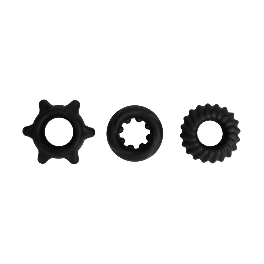 Maia Manzo Silicone Cock Rings Set of 3