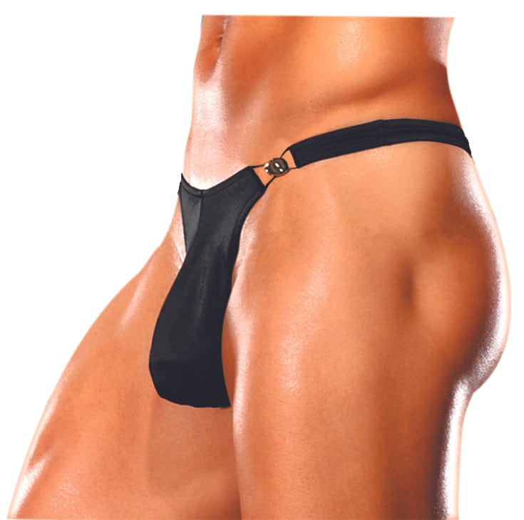 Male Power Bong Clip Thong for Men with Stretchy Spandex