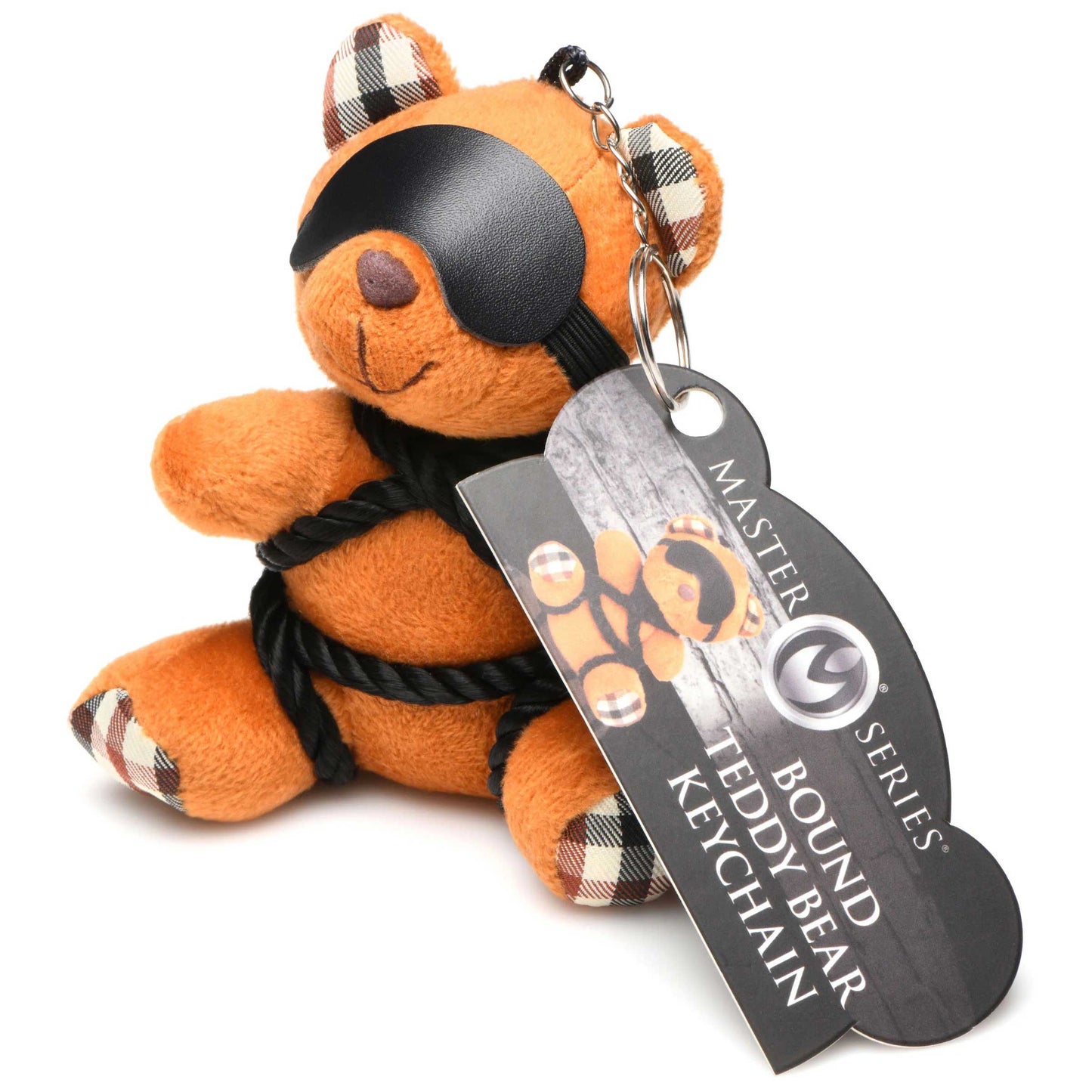 Rope Teddy Bear Keychain – Bondage-Inspired Accessory
