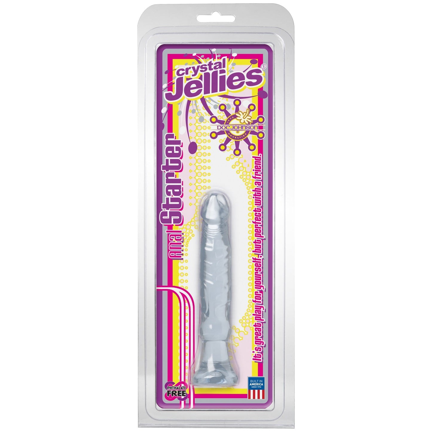 Anal Starter Clear 5.5 Inch Crystal Jellies for Beginners
