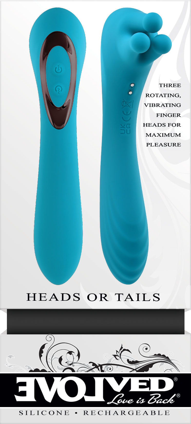 Evolved Heads or Tails Dual Ended Massager