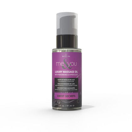 Me and You Sweet Secrets Pheromone Infused Massage Oil 2oz