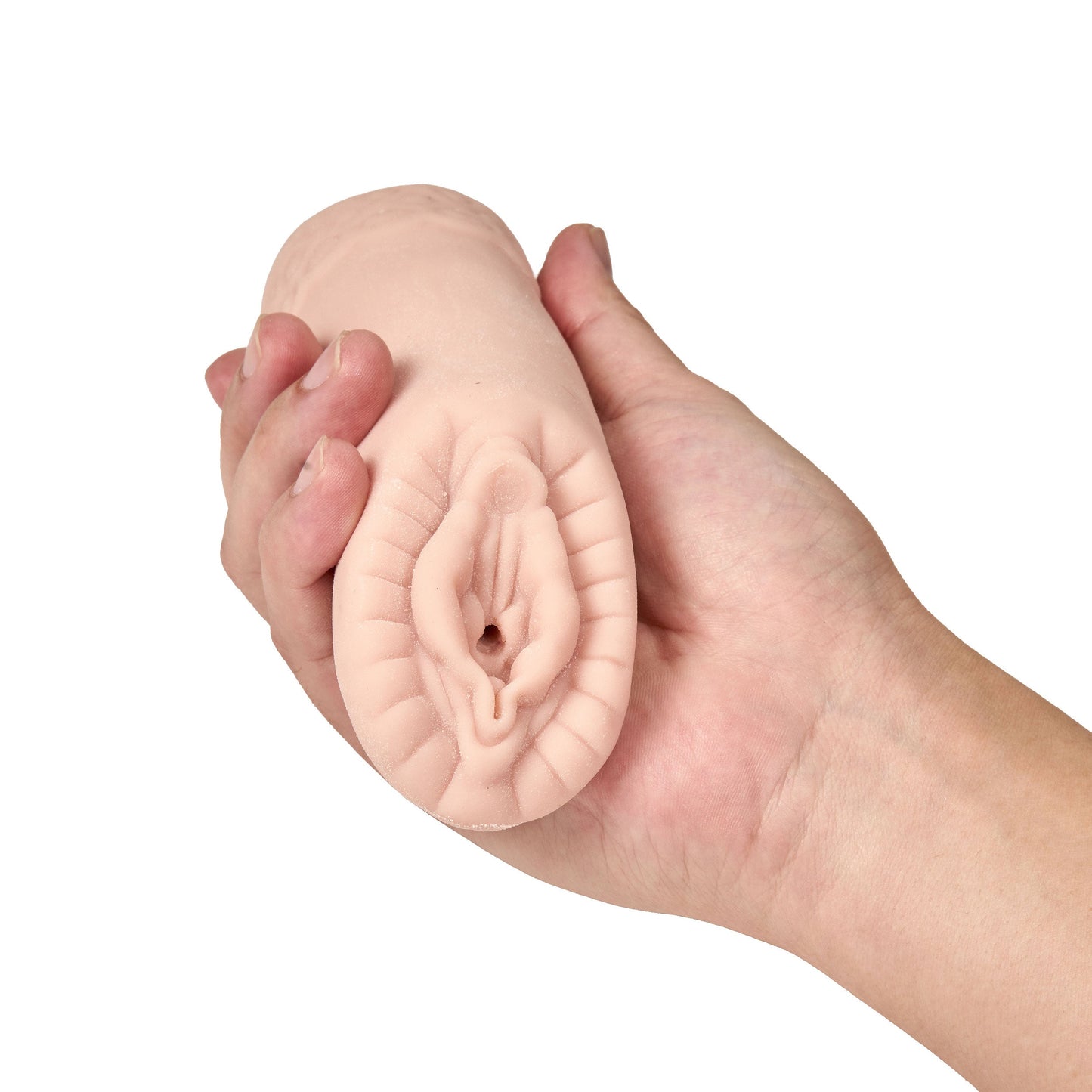 Sexy Snatch Natural Masturbator Sleeve with Pleasure Pearls