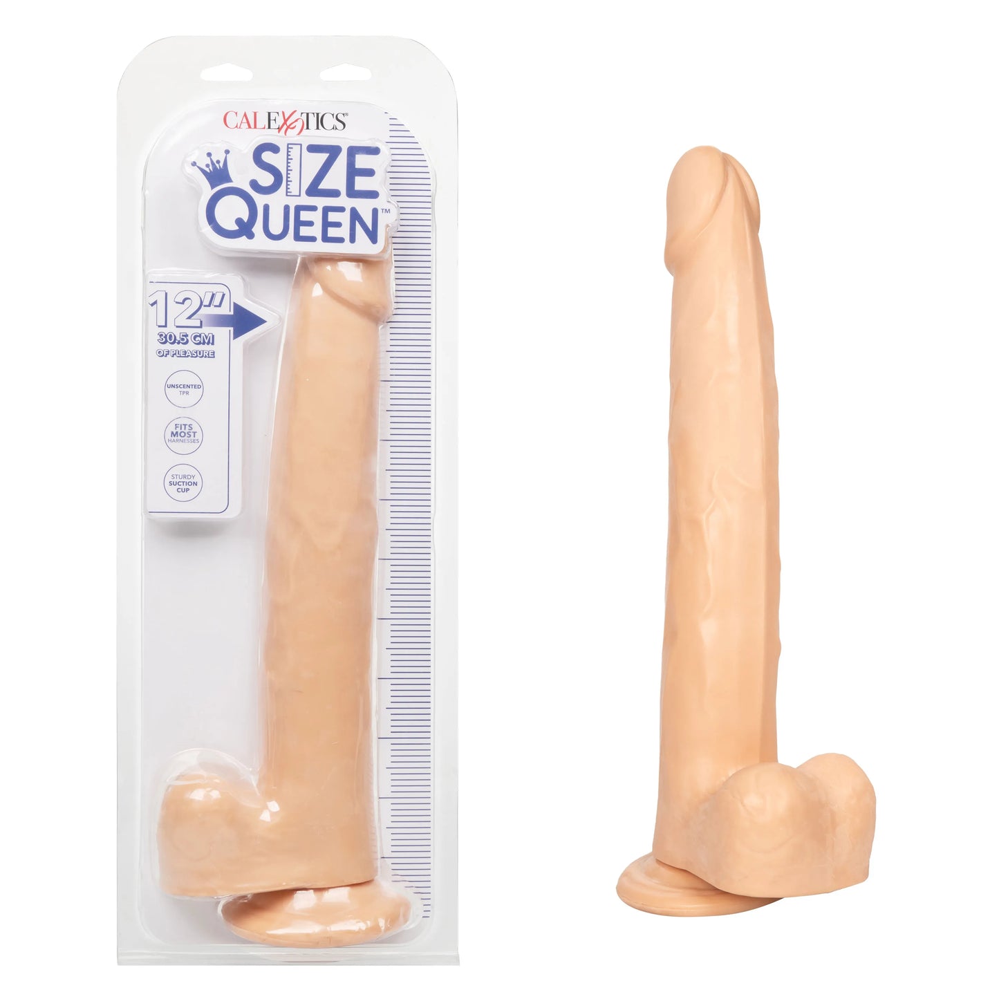 Size Queen 12 Inch Realistic Dildo – Firm 30.5 Cm Dildo