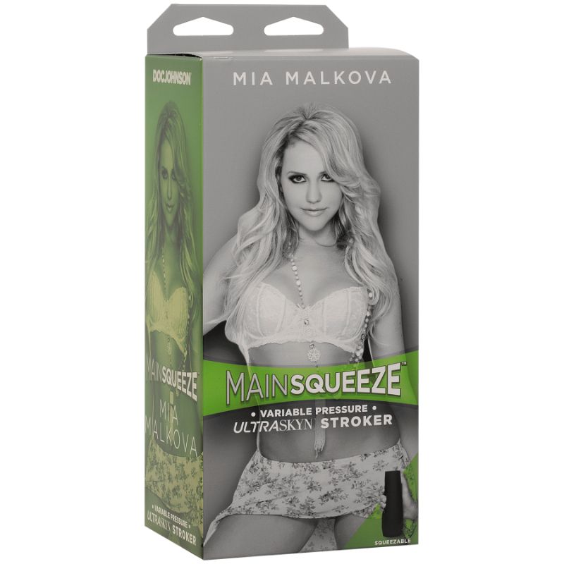 Mia Malkova Main Squeeze – Squeezable Grip Masturbator