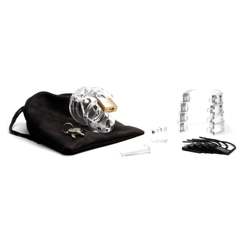 Mini-Me Clear Cock Cage by CB-X for Enhanced Chastity Play (duplicate)