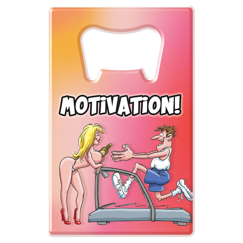 Motivation Novelty Bottle Opener