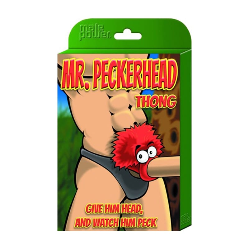 Mr Peckerhead Novelty Thong Underwear for Humor and Seduction