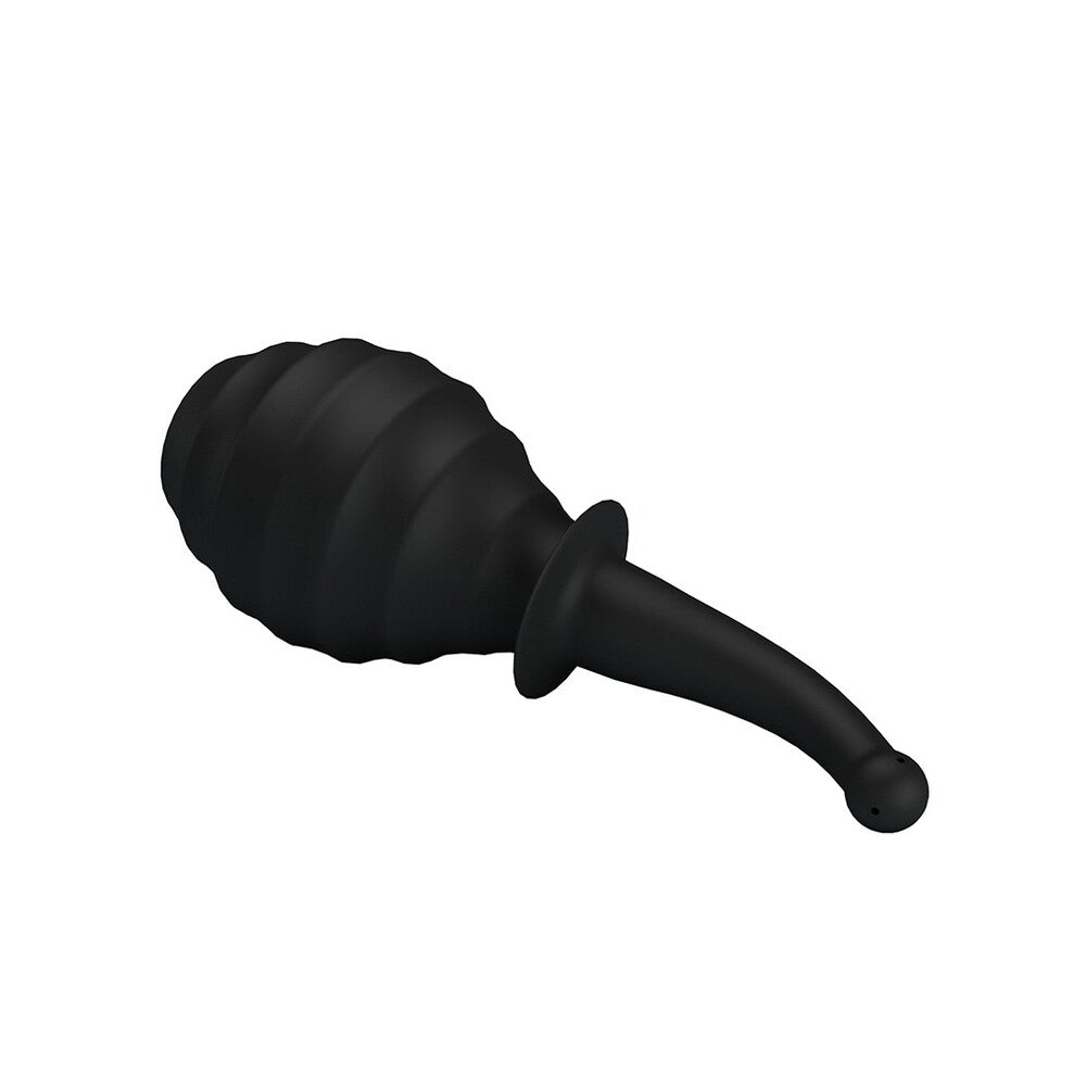 Anal Douche Black Large Capacity – Ergonomic Flexible Nozzle Anal Douche