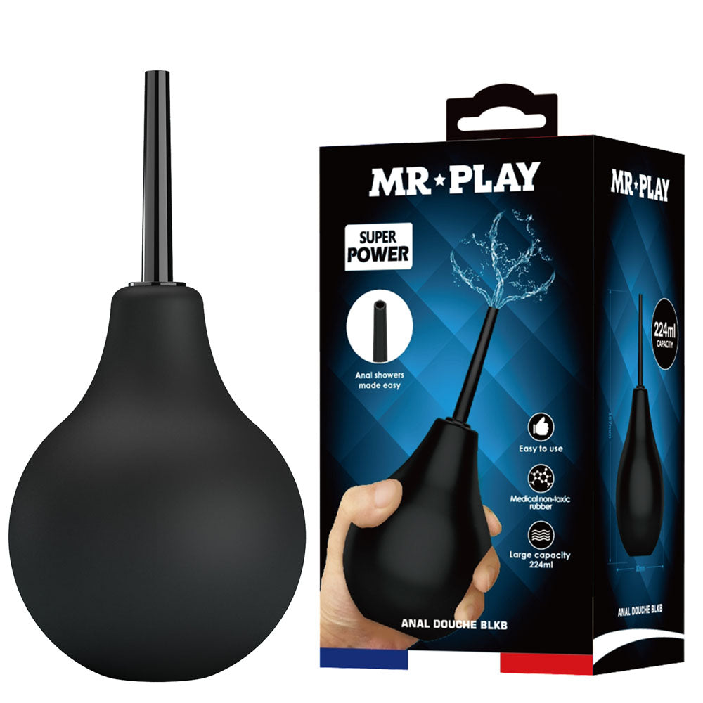 Mr Play Unisex Anal Douche with 224ml Capacity