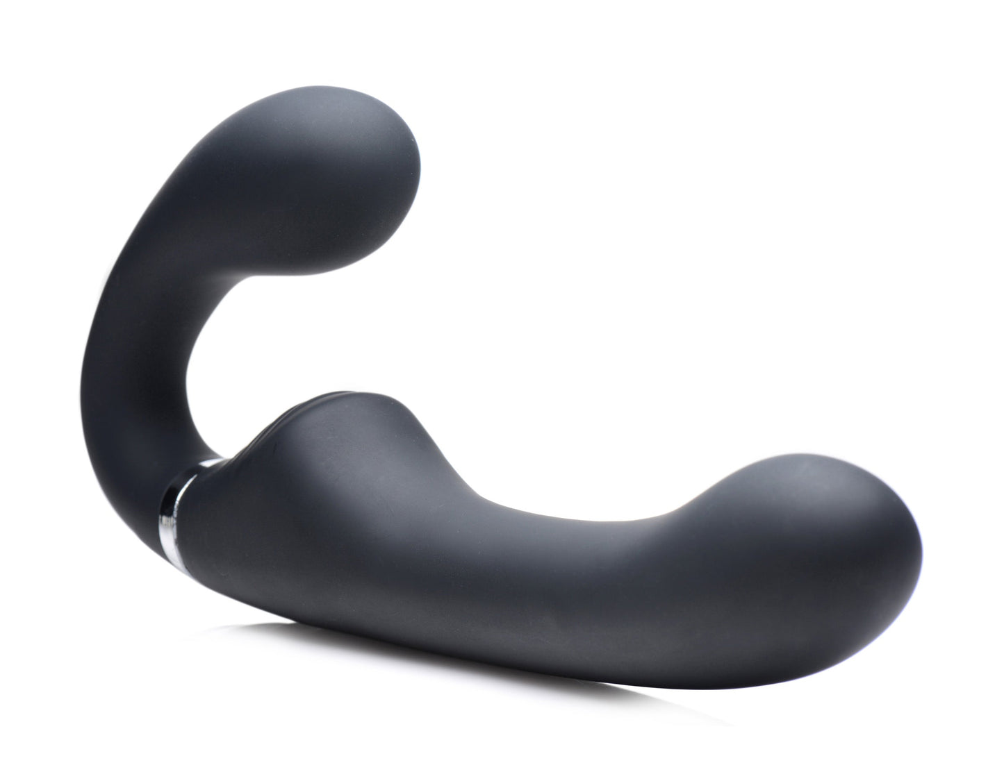 Mighty Rider 10X Strapless Strap-On Black with Remote Control