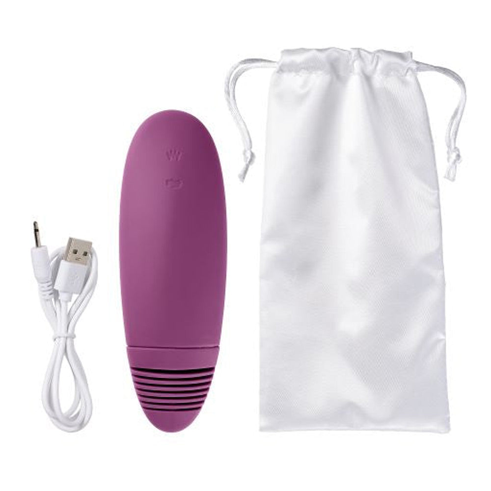 Cloud 9 Oral Flutter Plus (Plum) – Dual Function Oral Sex Simulator